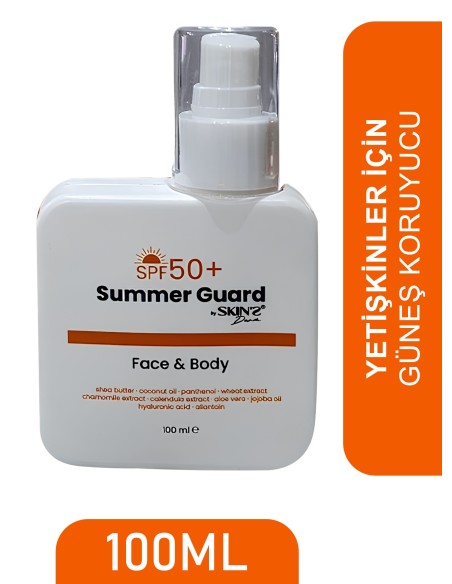 Skins Derm Summer Guard Spf50+ Face & Body Güneş Kremi 100 ml 