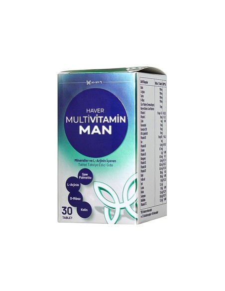 Haver Multivitamin Man 30 Tablet 