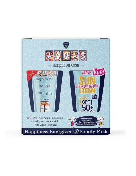 Aquas Güneş Kremi Spf50+ 2'li Aile Paketi 