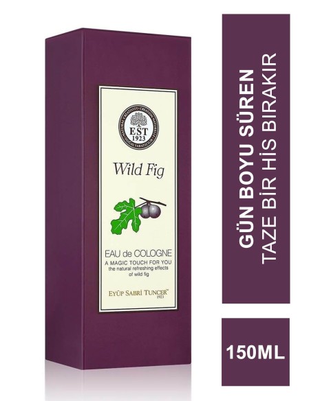 Eyüp Sabri Tuncer Wild Fig 150 ml Eau De Cologne - Cam Şişe 