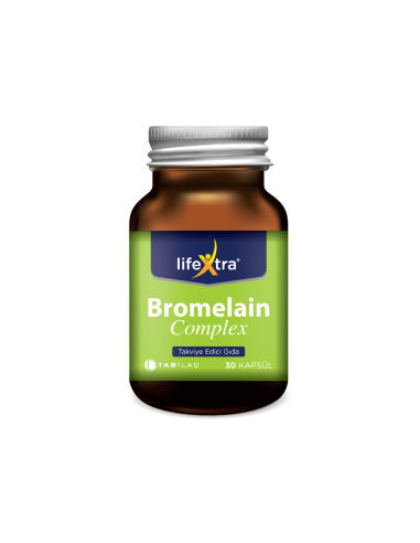 LifeXtra Bromelain Complex 30 Kapsül 