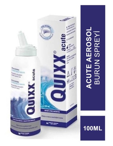 Quixx Acute Aerosol Burun Spreyi 100 ml 