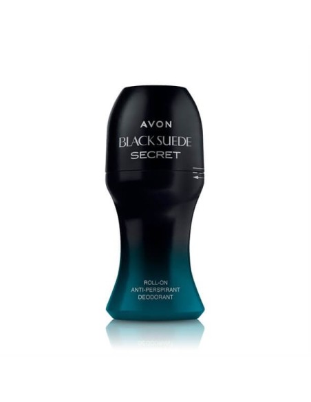 Avon Black Suede Secret Roll-On Deodorant 50ml 