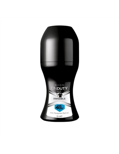 Avon On Duty Invisible Erkek Antiperspirant Roll On Deodorant 50ml 