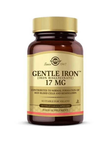 Solgar Gentle Iron 17 mg 90 Kapsül 