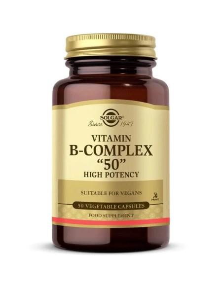 Solgar Vitamin B-Complex "50" 50 Kapsül 