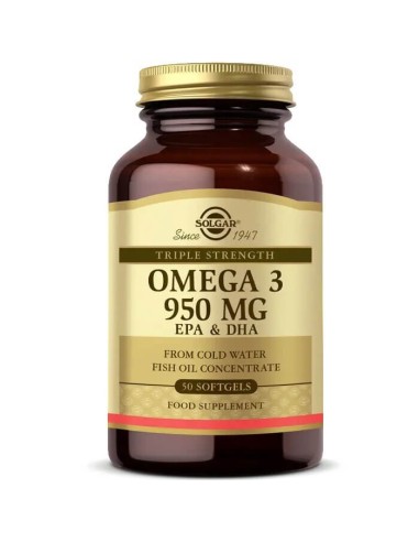 Solgar Omega 3 950 mg 50 Yumuşak Kapsül 