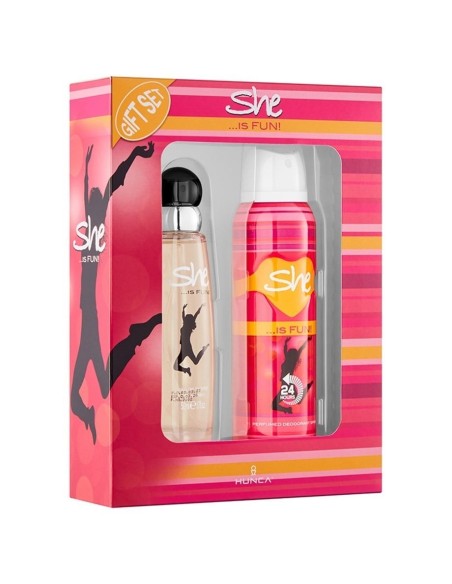 She is Fun Parfüm Seti 50 ml EDT + 150 ml Deodorant 