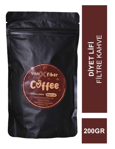 Vimex Fiber Filtre Coffee ( Diyet Lifi ) 200 gr 