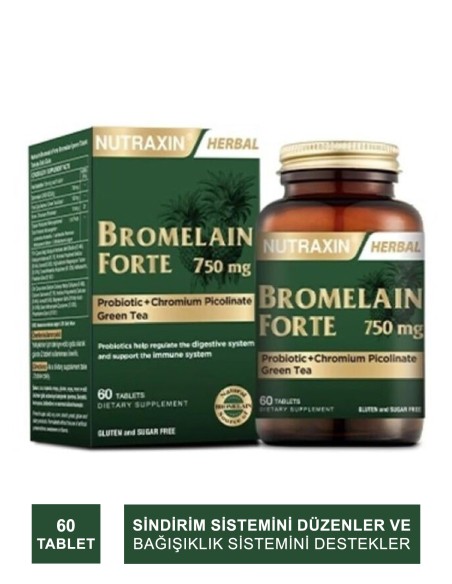 Nutraxin Bromelain Forte 60 Tablet 