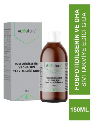 VeNatura Fosfotidilserin ve DHA Sıvı Takviye Edici Gıda 150 ml 