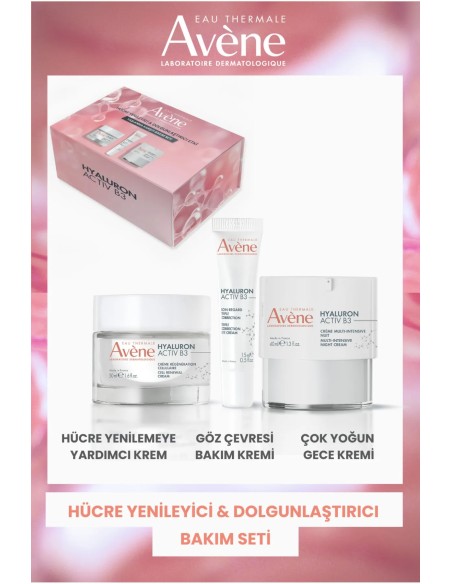 Avene Hyaluron Activ B3 Yaşlanma Karşıtı Bakım Seti 