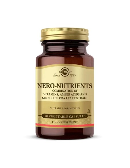 Solgar Nero Nutrients 30 Kapsül 