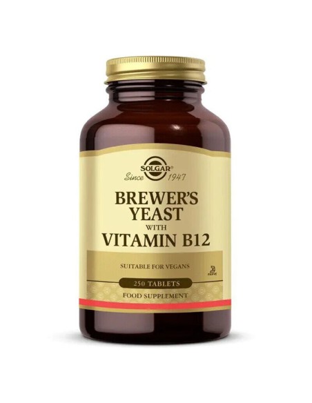 Solgar Brewers Yeast with Vitamin B 12 250 Tablet 