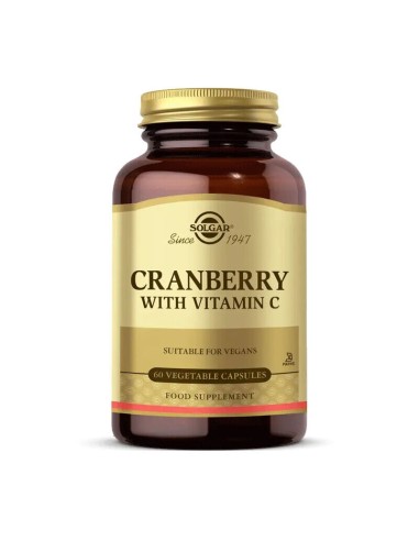 Solgar Cranberry With Vitamin C 60 Kapsül 