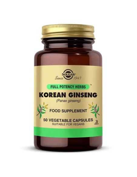 Solgar Korean Ginseng 50 Kapsül 