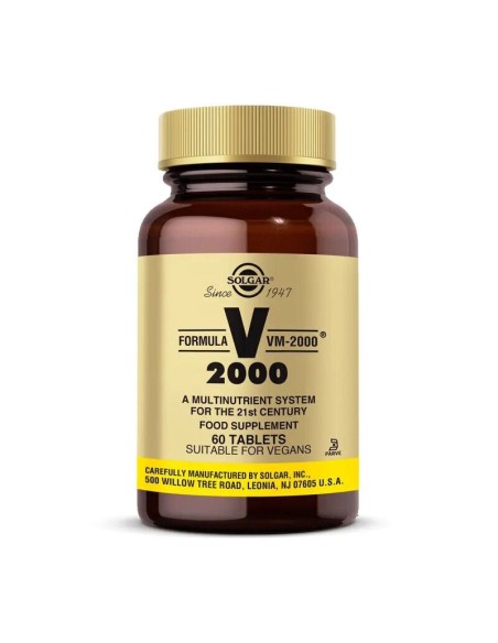 Solgar Formula VM-2000 Multivitamin ve Mineral 60 Tablet 