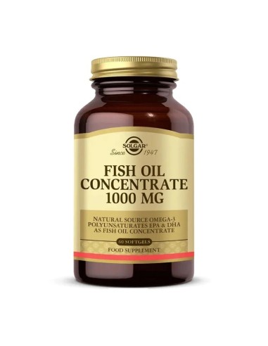 Solgar Fish Oil 1000 mg 60 Kapsül 