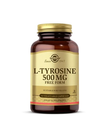 Solgar L-Tyrosine 500 mg 50 Kapsül 