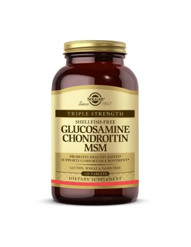 Solgar Glucosamine Chondroitin MSM 120 Tablet 