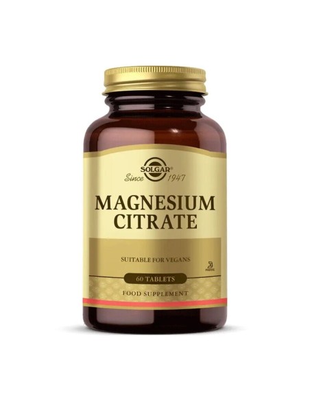 Solgar Magnesium Citrate 200 mg 60 Tablet 