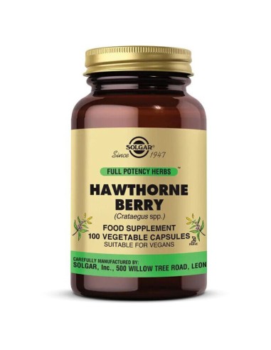 Solgar Hawthorne Berry 100 Kapsül 