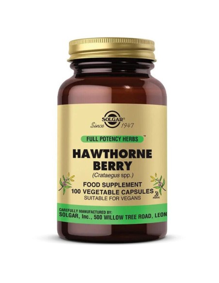 Solgar Hawthorne Berry 100 Kapsül 