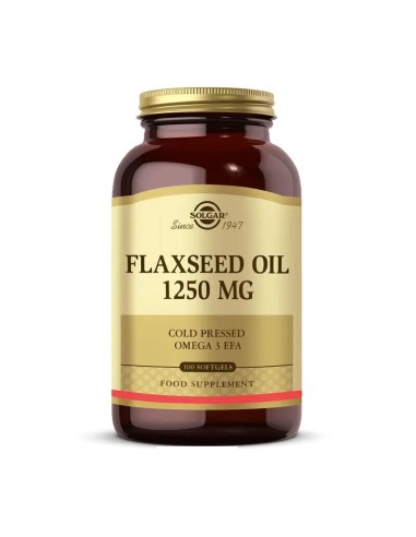 Solgar Flaxseed Oil 1250 mg 100 Kapsül 