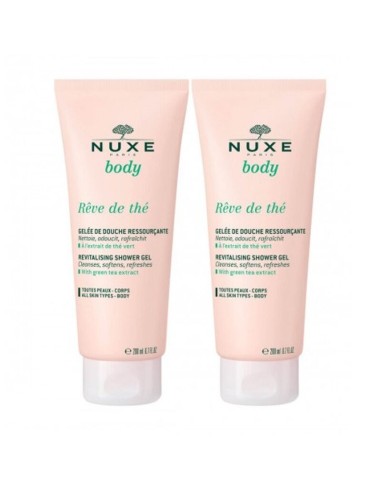 Nuxe Reve De The Body Canlandırıcı Duş Jeli 200 ml x 2 Adet 