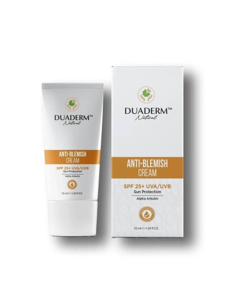 Duaderm Anti-Bleamish Leke Karşıtı Yüz Güneş Kremi SPF25+ 50ml 