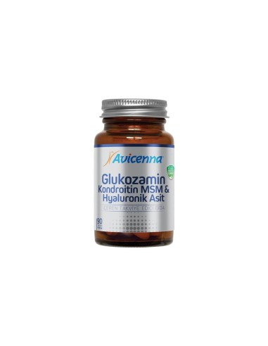 Avicenna Glukozamin & Kondroitin & MSM & Hyaluronik Asit 90 Tablet 