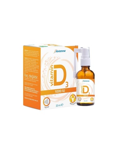 Avicenna D3 Vitamini 1000IU 20ml 