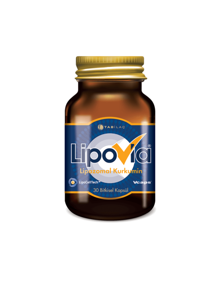 LipoVia Lipozomal Kurkumin 30 Kapsül 