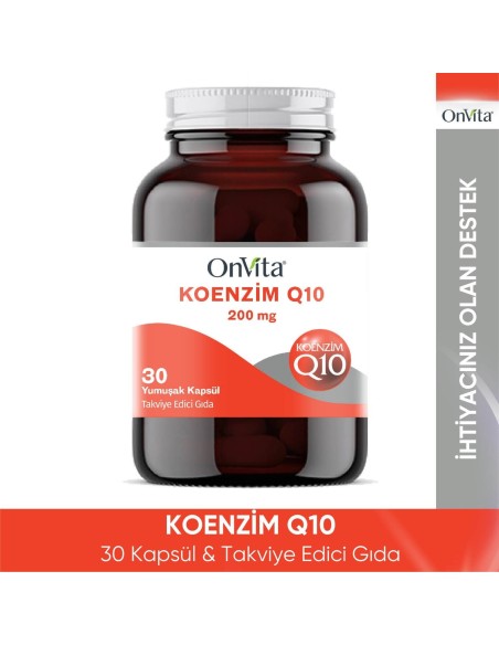 OnVita Koenzim Q10 200mcg 30 Kapsül 