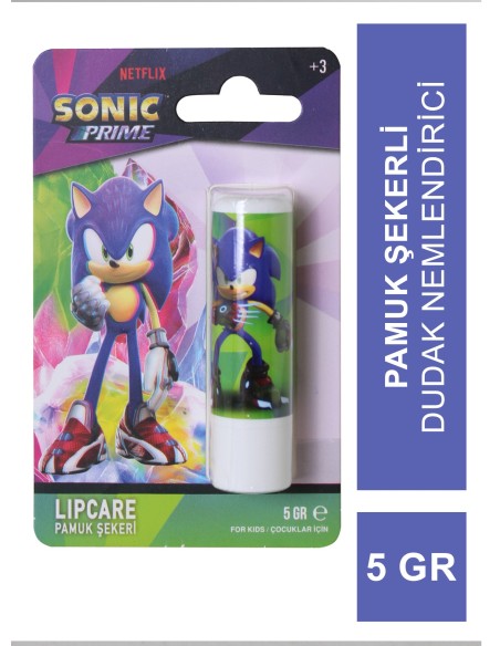 Sonic Lipcare Çocuk Dudak Koruyucu Pamuk Şekerli 5 gr 