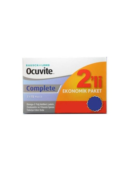 Ocuvite Complete 2x60 Kapsül | Ekonomik Paket 