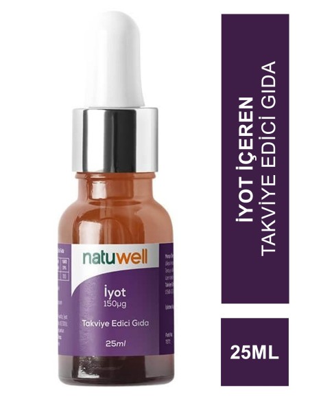 Natuwell İyot 150mg 25ml 