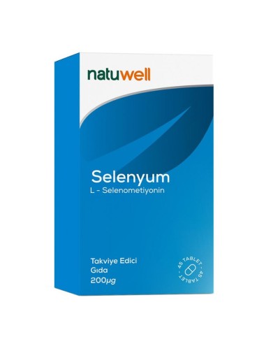 Natuwell Selenyum 200mg 45 Tablet 