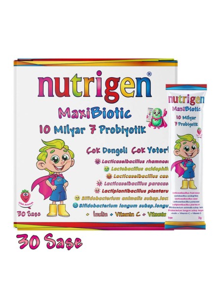 Nutrigen Maxibiotic Probiyotik 30 Saşe 