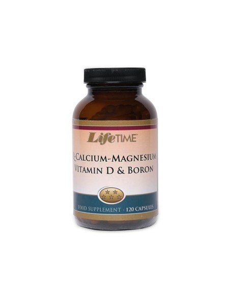 Life Time Q-Calcium Magnesium Vitamin D & Boron 120 Kapsül 