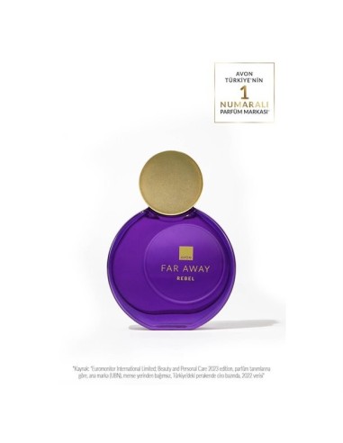 Avon Far Away Rebel Kadın Parfüm EDP 50ml 