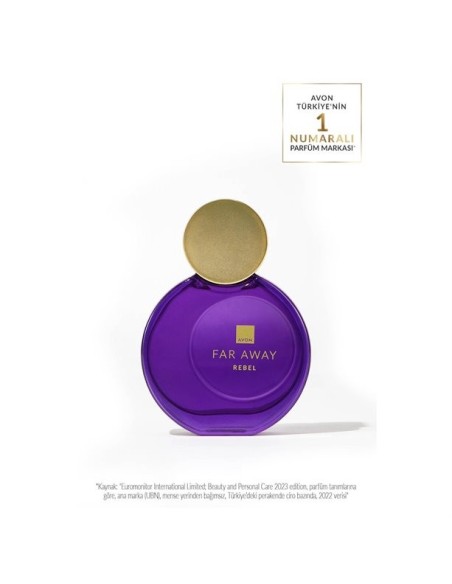 Avon Far Away Rebel Kadın Parfüm EDP 50ml 