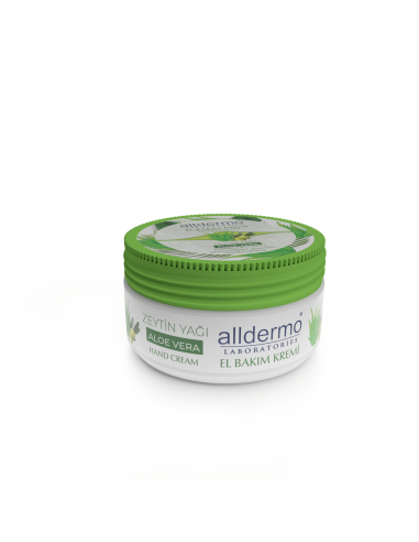 Alldermo El Bakım Kremi Zeytin Yağı Aloe Vera 150ml 