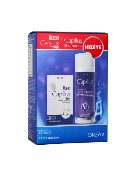 Ocean Capillus Men 60 Tablet + Capillus Şampuan Hediyeli 