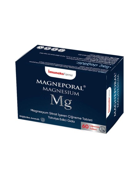 İmuneks Magneporal Magnesium 60 Tablet 