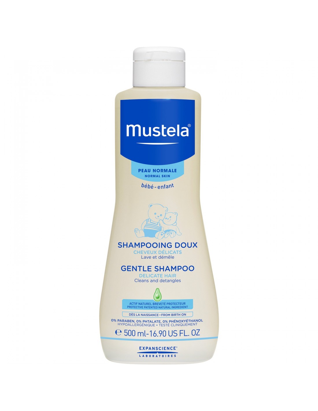 mustela gentle shampoo 500 ml