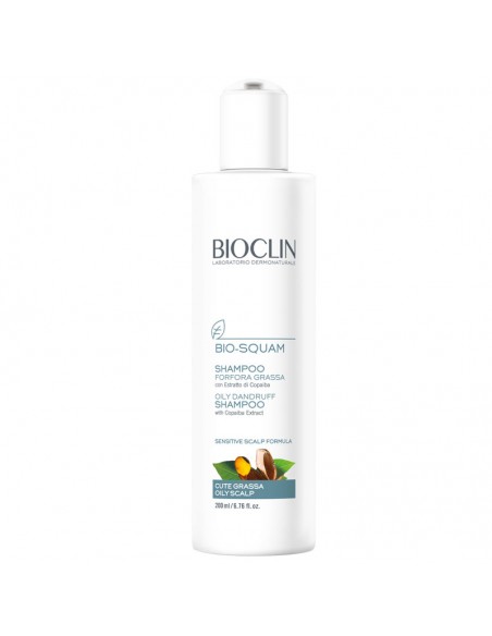 Bioclin Bio Squam Oily Dandruff Shampoo 200 Ml