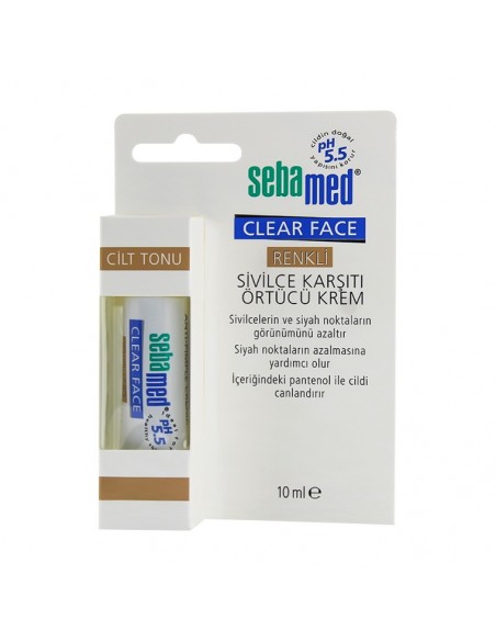 Sebamed Clear Face Renkli Sivilce Örtücü Krem 10ml