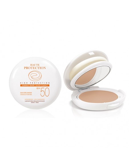 Avene Compact Teinte Sable Beige SPF 50 10 g - Açık Renkli Güneş Koruyucu Fondöten