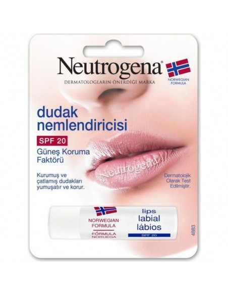 Neutrogena Dudak Nemlendiricisi SPF 20 4,8 ml